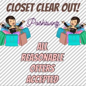 ✨ CLOSER CLEAR OUT ✨ send us an offer!